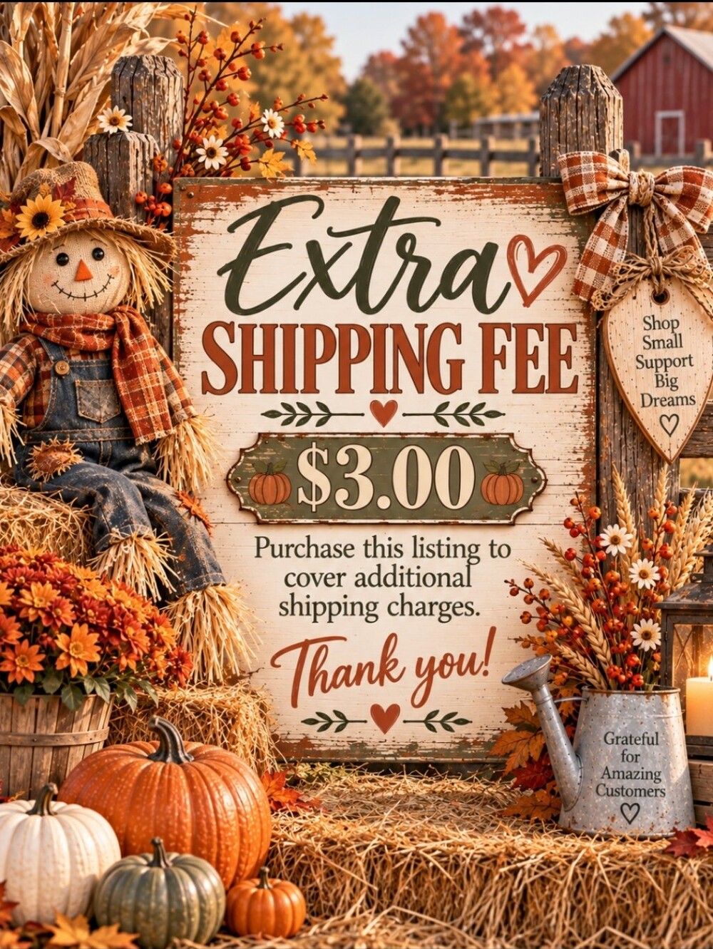 Extra Shipping Fee
